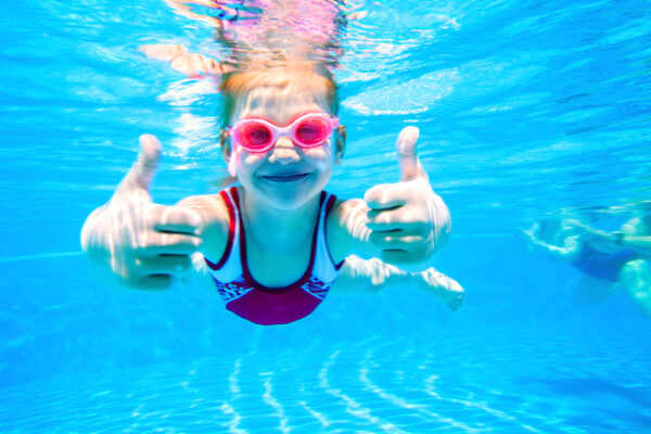 Fortgeschrittenen Schwimmkurs